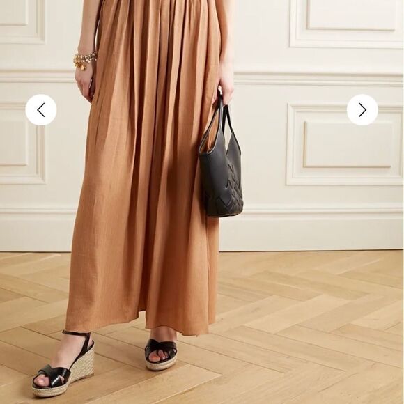 New Stuart Weitzman Espadrille Wedges BNIB 7.5 - Picture 3 of 7